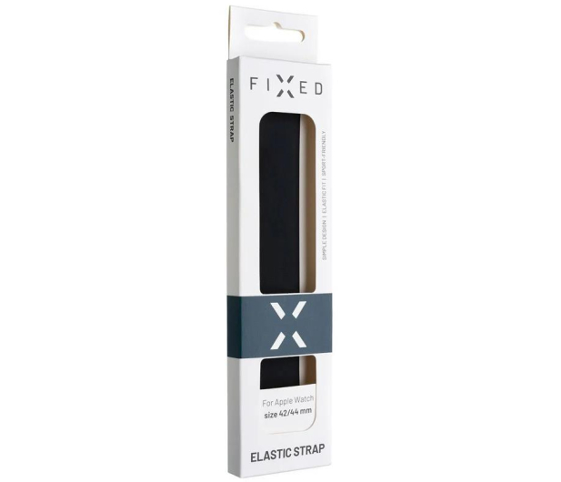 FIXED Elastic Silicone do Apple Watch 44/45/46/49 mm size L black - 1087739 - zdjęcie 3